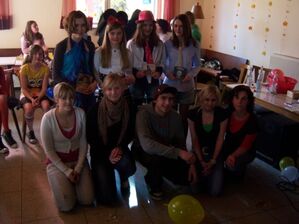 Ein Teil des Organisationsteam von SPD und KLJB mit den gekürten Supertalenten