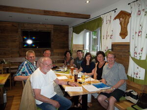 SPD-Fraktion/Grüne bei der Sitzung in Mitterfels