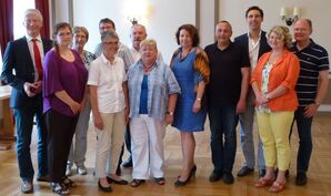 Vertreter der Wohlfahrtsverbände und sozialer Initiativen im Gespräch mit dem SPD-Bezirksvorstand