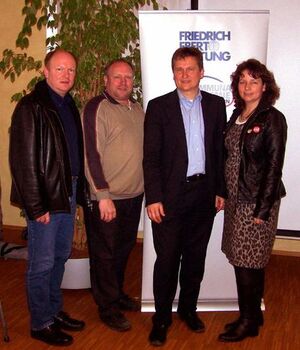 Dr. Bernd Vilsmeier, Rainer Pasta, Prof. Dr. Manfred Miosga, Ruth Müller