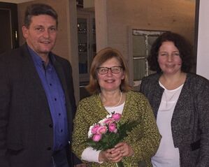 Foto v. l. n. r.: Peter Forstner, Karin Boerboom und Ruth Müller