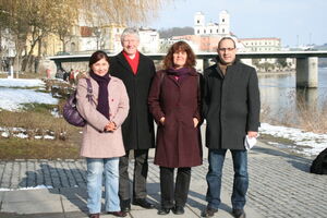 Meral Tekin, Bernhard Roos, MdL, Perdita Wingerter, Vorsitzende von Gemeinsam leben und lernen in Europa, Ismail Ertug