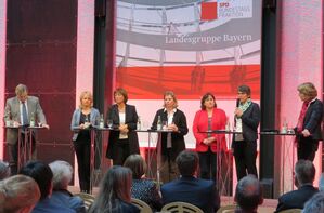 Ewald Schurer, Verena Bentele, MdB Ulla Schmid, MdL Ruth Waldmann, MdB Marianne Schieder, Christa Weiß, MdB Ulrike Bahr