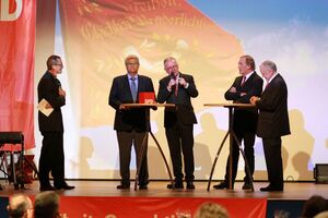 Die OberpfalzSPD hat ihren 110. Geburtstag im Aurelium in Lappersdorf gefeiert