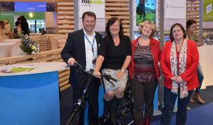 Marianne Schieder auf der ITB
