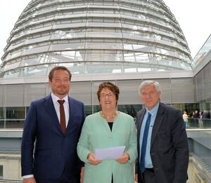 Uli Grötsch mit Brigitte Zypries