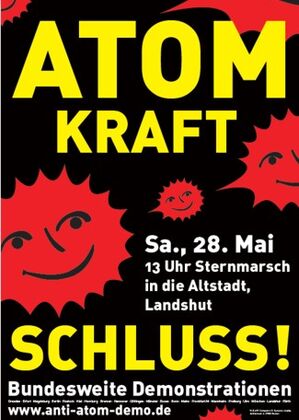 Anti-Atom Demo in Landshut