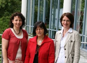 v.l.: Ruth Müller, MdL Johanna Werner-Muggendorfer, Kerstin Schanzer